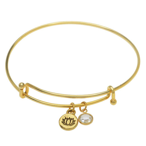 Retired - Peace of Mind Lotus Bangle