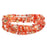 Retired - Stackable Seed Bead Bracelets in Coral