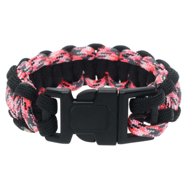 Retired - Pink Camo Paracord Bracelet