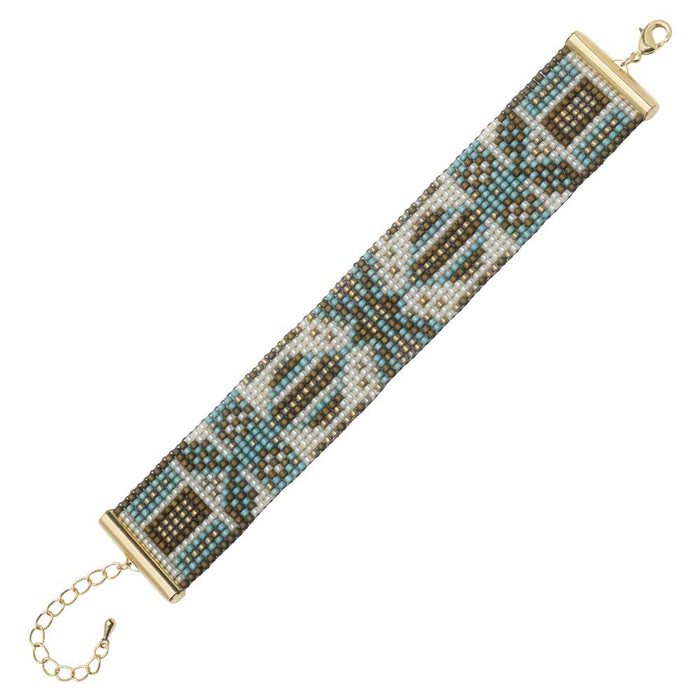 Ancient Turquoise Loom Bracelet (Reboot)