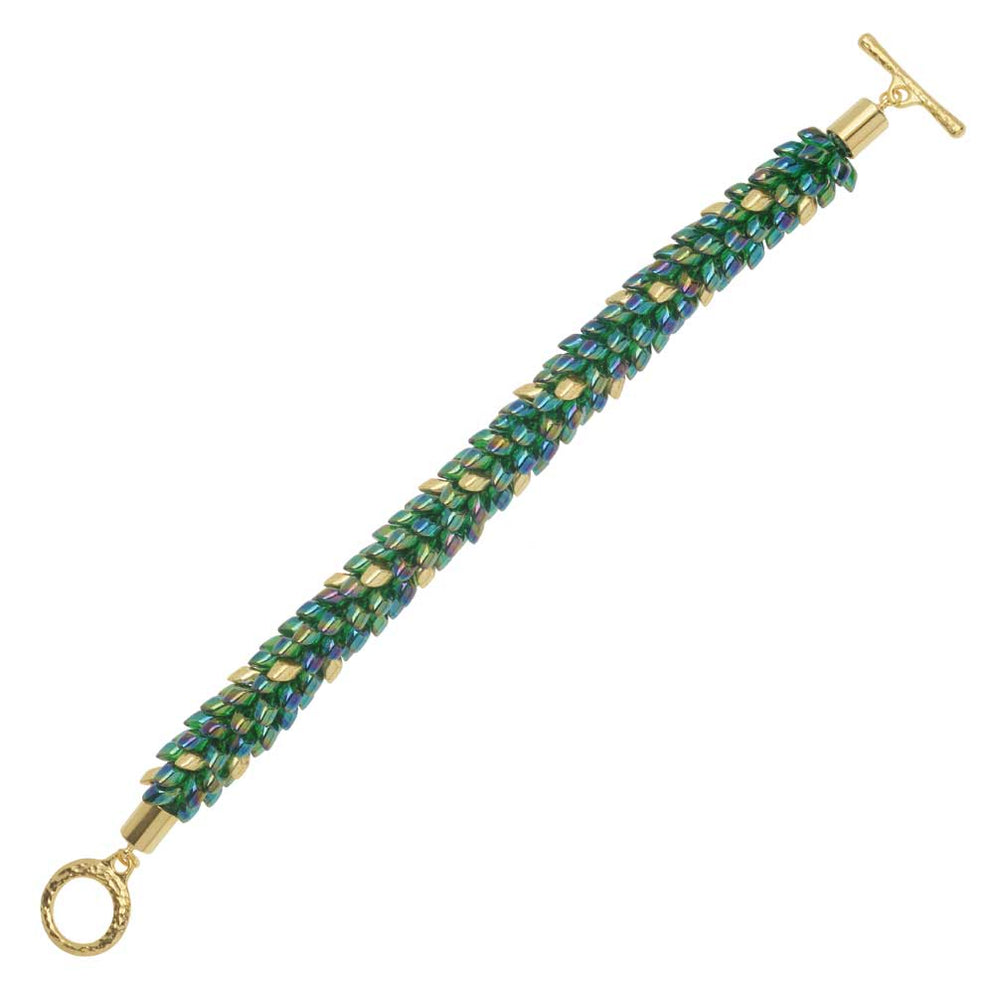 Jade Dragon Kumihimo Bracelet — Beadaholique