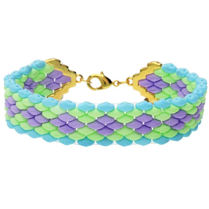 Summertime Party SuperDuo Bracelet in Gold
