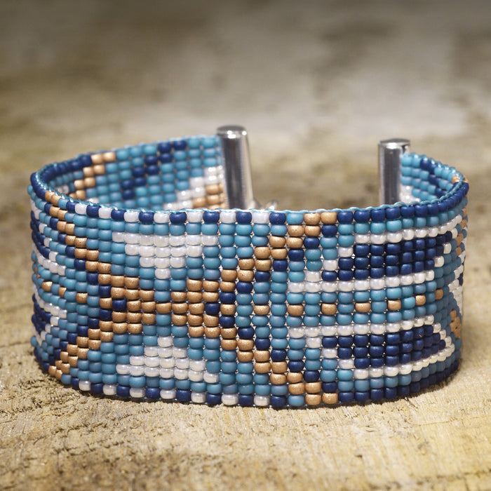 How to Make the Beaded Loom Bracelet Kits by Beadaholique 