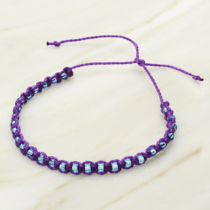 How to Make Waxed Cord Bracelets with Charms - Beads & Basics