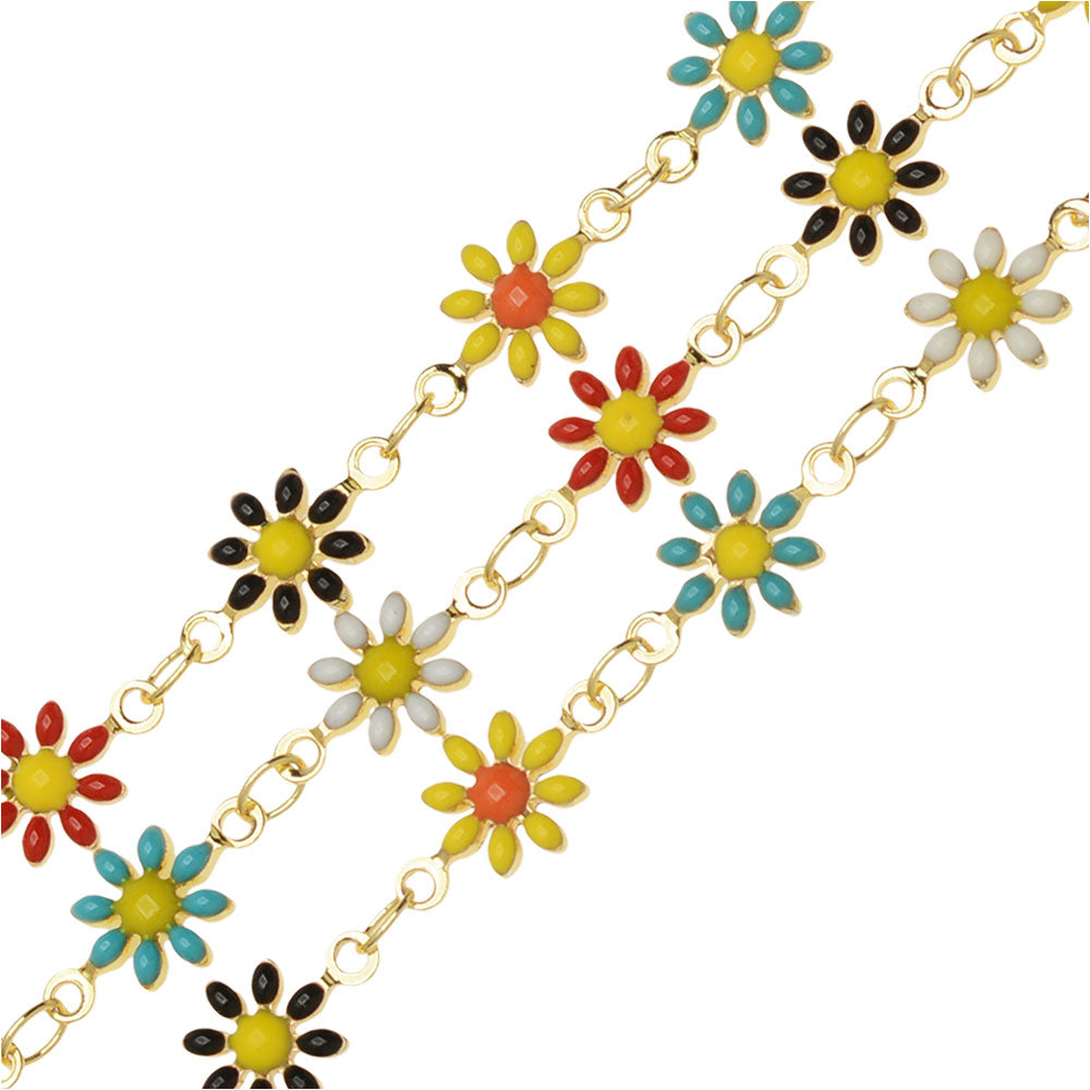 Colorful Daisy Darling Bracelet