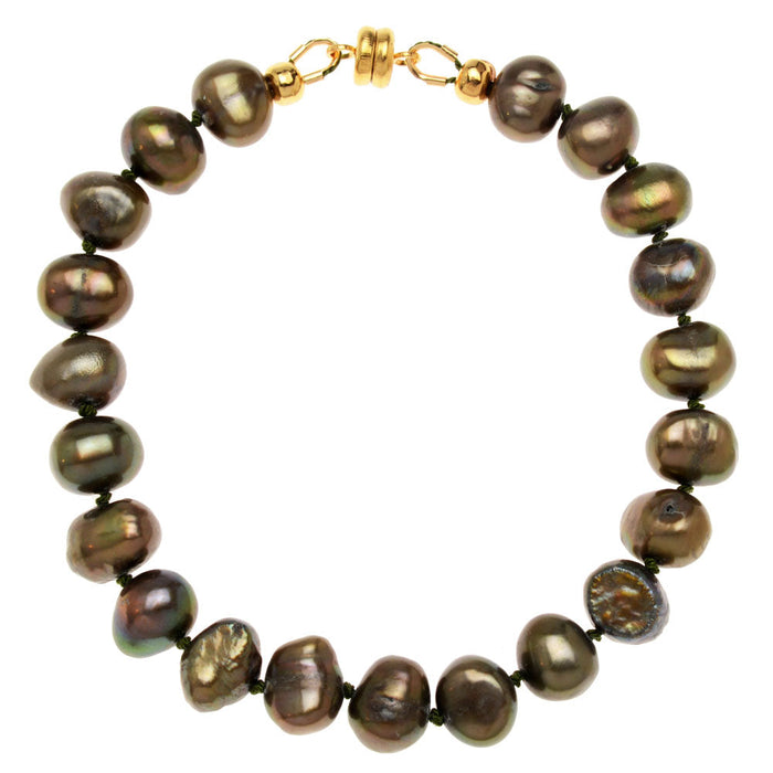 Olive Tree Pearl Bracelet — Beadaholique