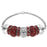 Retired - European Style Austrian Crystal January / July Birthstone Bracelet