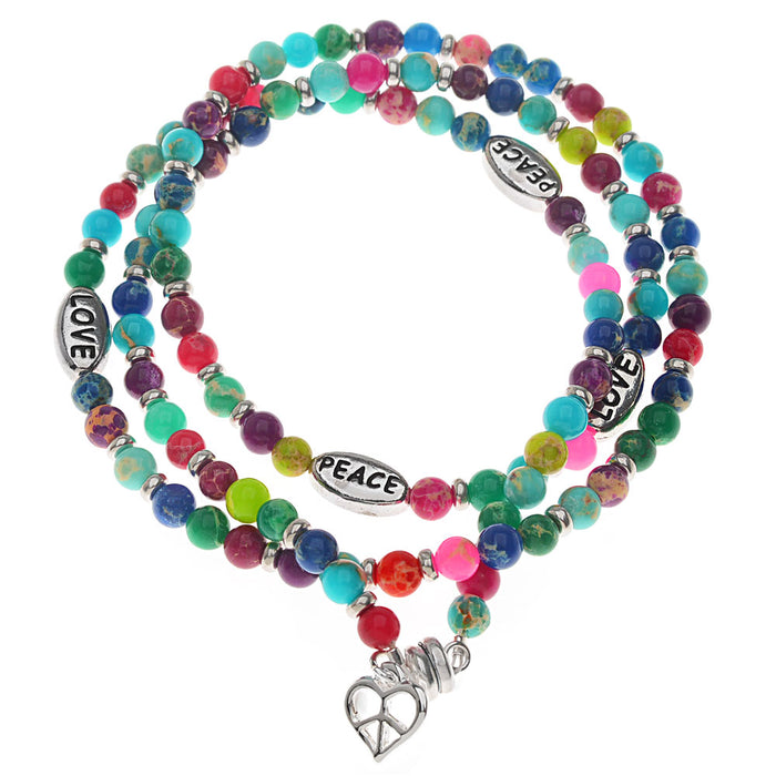 Retired - Peace and Love Bracelet