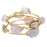 Retired - Amethyst Wire Wrapped Bangle Set