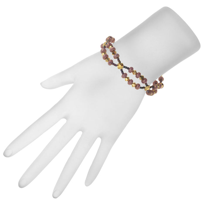 Retired - Glittering Gala Bracelet in Rose Luster
