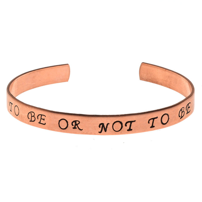 To Be or Not to Be Bracelet