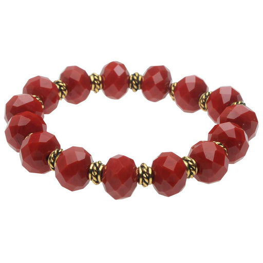 Retired - Red Velvet Stretch Bracelet