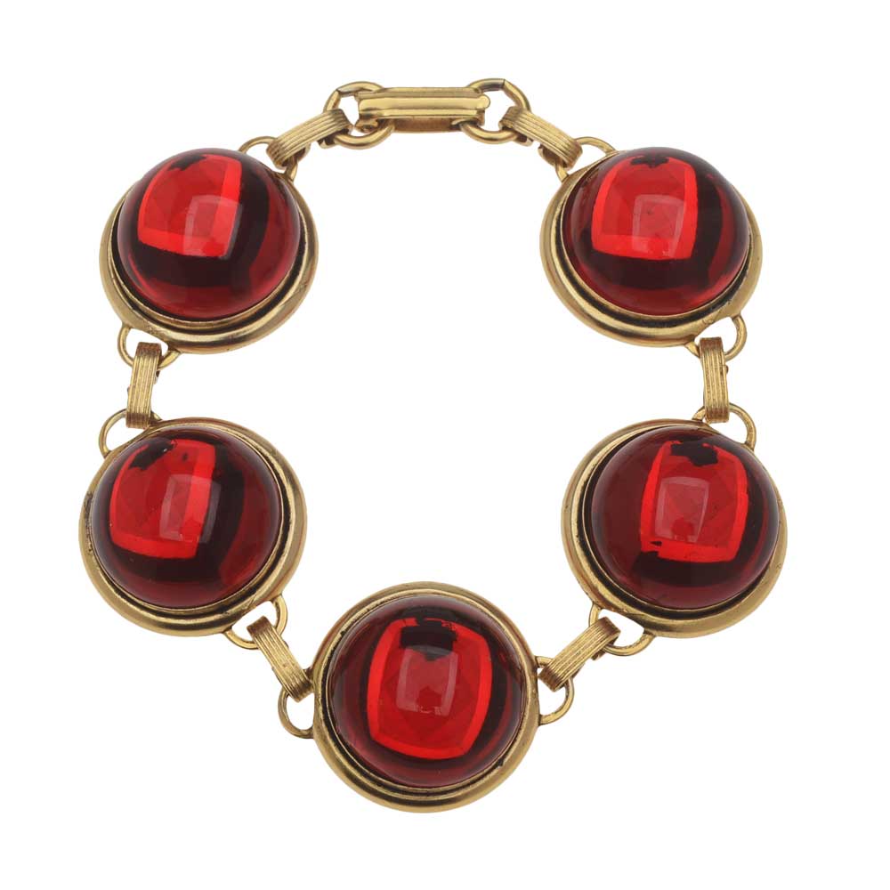 Retired - Luxe Ruby Red Bracelet