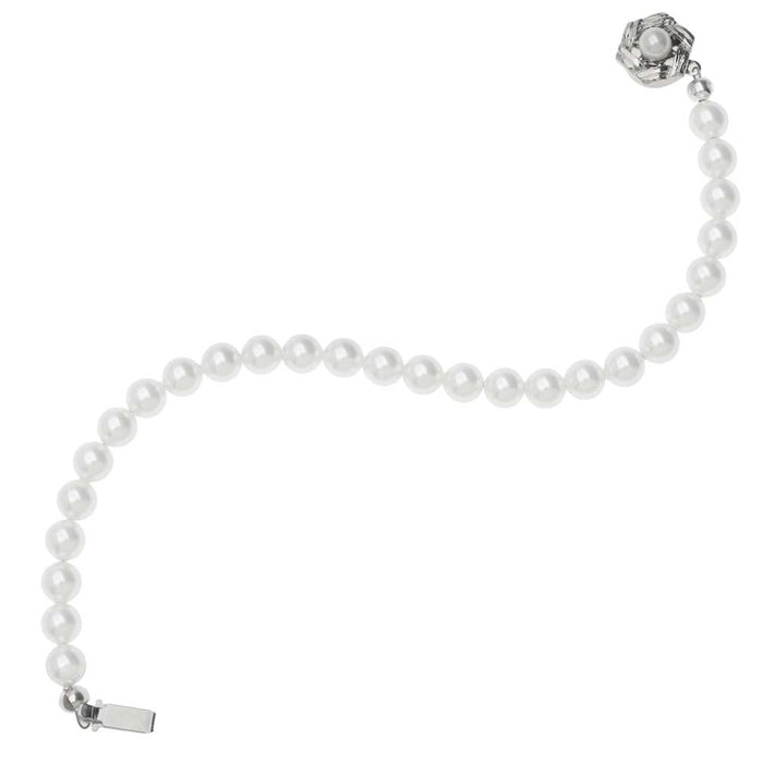Simply Elegant Austrian Crystal Pearl Bracelet