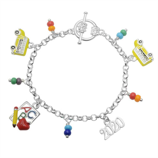 Retired - Back to School Charm Bracelet