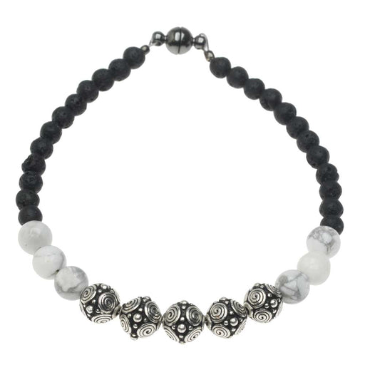 Retired - Zen Howlite Aromatherapy Bracelet