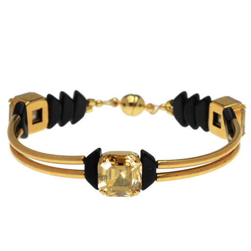 Retired - Imperial Deco Bracelet in Crystal Golden Shadow