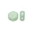 Czech Glass Honeycomb Beads, 2-Hole Hexagon 6mm, Green Luster (30 Pieces)