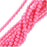 Czech Fire Polished Glass Beads 4mm Round - Plumeria Pink (50 pcs)