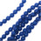 Czech Glass Pastella Collection, Smooth Round Druk Beads 6mm, Nautical Blue (1 Strand)