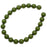 Czech Glass Pastella Collection, Smooth Round Druk Beads 8mm, Olive Green (1 Strand)