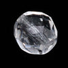 Czech Fire Polished Glass Beads 12mm Round Crystal (1 Strand)