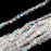 Czech Fire Polished Glass Beads 3mm Round Crystal AB (50 pcs)