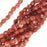 Czech Fire Polished Glass Beads 4mm Round Coral Pink/Topaz (1 Strand)