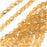 Czech Fire Polished Glass Beads 4mm Round 'Lt Colorado Topaz AB' (50 pcs)