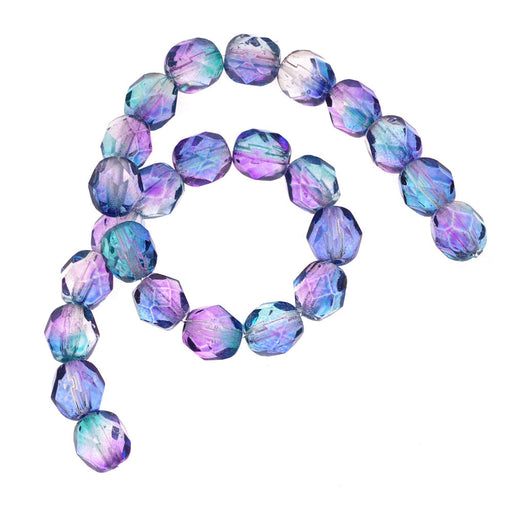 20 Beads - Bow Tie 6x12mm, Crystal AB, 3-Hole Czech Glass