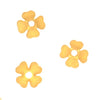 Lucite Baby's Breath Tiny Flowers Matte Yellow Topaz Light Weight 6mm (10 pcs)