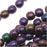 Czech Glass Druk Round Beads 4mm Purple Iris (100 pcs)