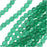 Czech Glass Druk Round Beads 4mm Emerald Green (100 pcs)