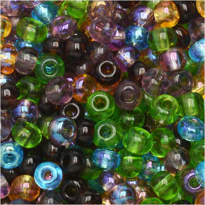 Czech Glass Seed Beads, 6/0 Round, Prairie Mix (20 Gram Tube)
