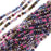Czech Glass Seed Beads, 11/0 Round, 1 Hank, Violet Berry Mix