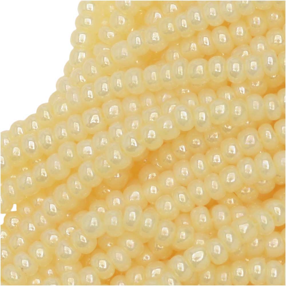 Czech Seed Beads Size 11/0 Antiqued Cream Pearl approx. 4000 beads