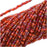 Czech Glass Seed Beads, 11/0 Round, 1 Hank, Devil's Food Ruby Red Mix