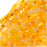 Czech Glass Seed Beads, 11/0 Round, 1 Hank, Daffodil Yellow Mix
