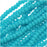 Czech Glass Seed Beads, 11/0 Round, 1 Hank, Blue Turquoise Opaque