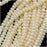 Czech Seed Beads 6/0 Antiqued Cream Pearl (1 Ounce)