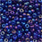 Czech Seed Beads 6/0 Cobalt Blue AB (1 Ounce)