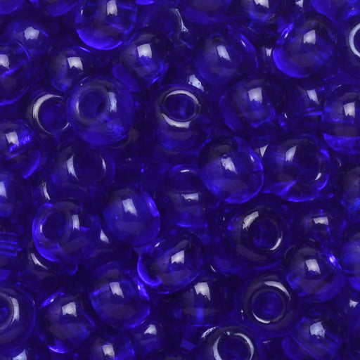 Czech Seed Beads 6/0 Cobalt Blue (1 Ounce)