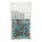 Czech Glass Seed Beads, 8/0 Round, Turquoise Grotto Mix (1 Ounce)