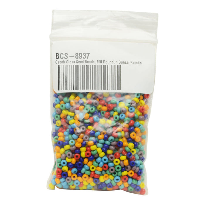 Czech Seed Beads Size 8/0 - Opaque Light Brown (Approx. 1/2 LB , 250 Grams)