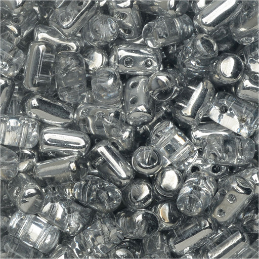 Czech Glass Matubo, Cylindrical 2-Hole Rulla Beads 3x5mm, Labrador (22 Gram Tube)