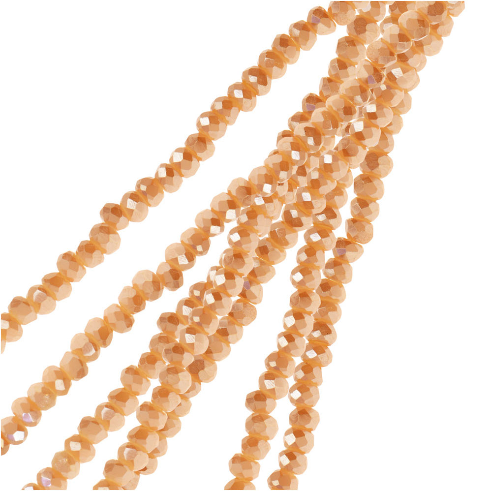 New Crystal Lane Crystal Rondelle Beads — Beadaholique