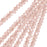 Crystal Beads, Faceted Rondelle 1.5x2.5mm, Transparent Pink AB (2 Strands)