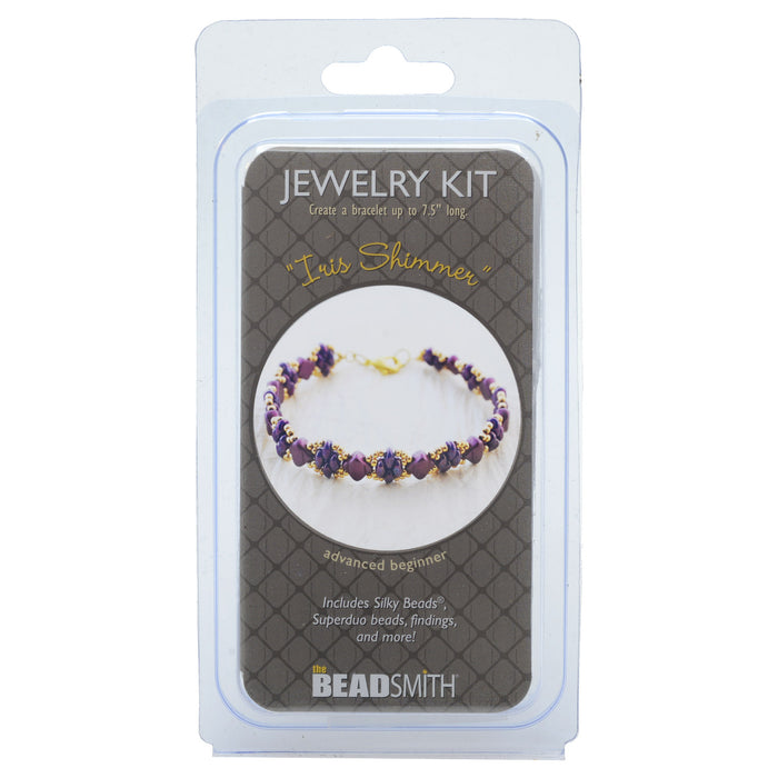 The Beadsmith Jewelry Kit, Iris Shimmer Bracelet, 1 Kit — Beadaholique