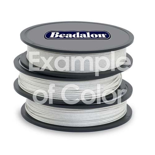 Beadalon Beading Wire Silver Color 7 Strand .018 Inch / 30Ft
