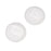 Clear Glass Cabochon, Round 25mm (2 Pieces)